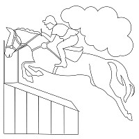 horse and rider block 001